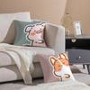 Surprise Animals In The Twelve Zodiac Signs Pillow Case Comfort Sofa Bed Silky elegant Invisible zipper Decorative cushion cover