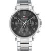 Daniel Grey Silver Metal Strap Men's Quartz Watch 1710382