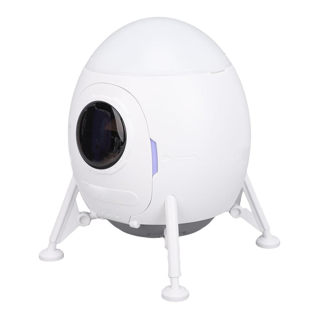 Projection Lamp Bluetooth Speaker White Noise Moon Lander Spaceman Ambiance Night Light for Indoor