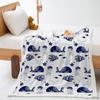 Blanket 2D Digital Printed Lamb Fleece Crystal Fleece Ocean Turtle Blanket Blanket