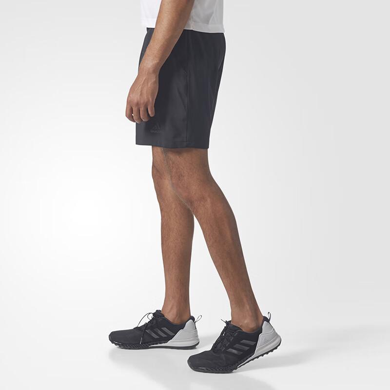 Adidas Striped Breathable Casual Shorts Men Shorts Black BQ3172