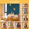 Luxurious Self Adhesive Velcro Curtain For Bedroom Windows With Superior Blackout Features