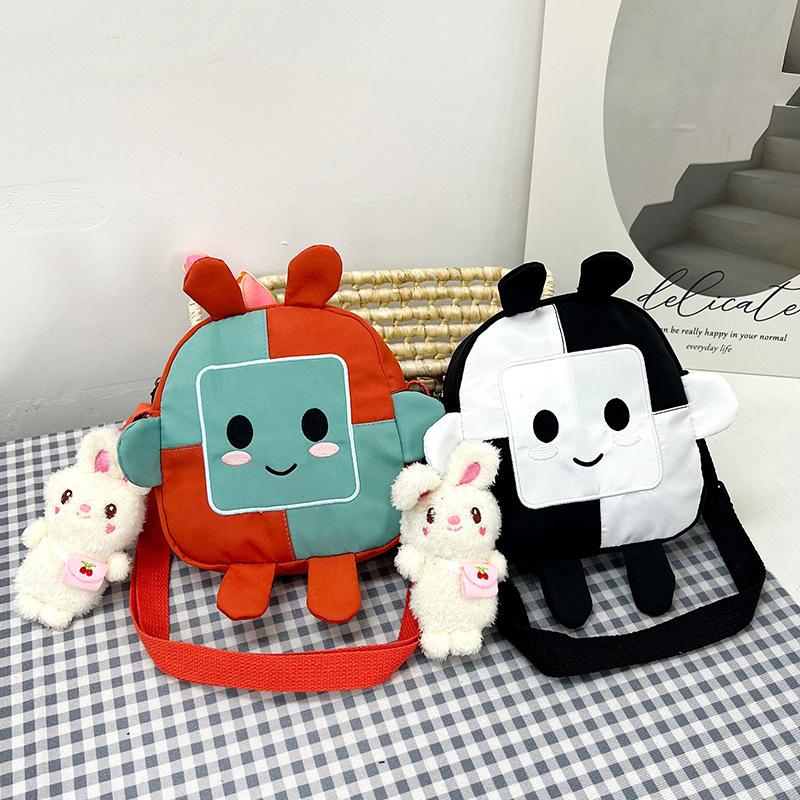 Cute Messenger Bag Female Niche Summer Funny Large Capacity Student Cartoon Small Backpack Shoulder Bag