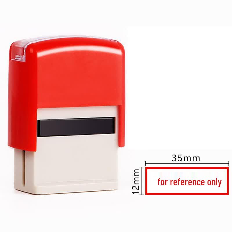 Self-Inking Accounting Stamp