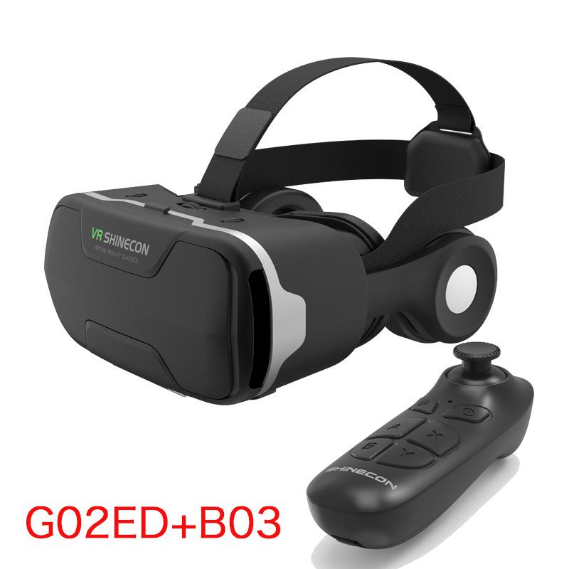 Virtual Reality VR Glasses, 3D Glasses, Google Cardboard VR Headset, Supports Game Controllers