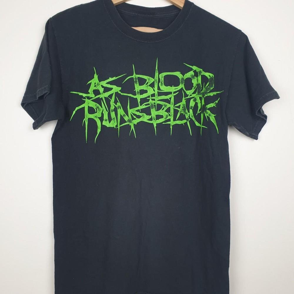 As Blood Runs Black Band Black Cotton Size S5XL T Shirt Adults Unisex T-Shirt XL
