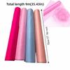 Multi-clolor Sheer Mesh Fabric 70CMx9M Event Decoration Fabric  Event Decoration Supply
