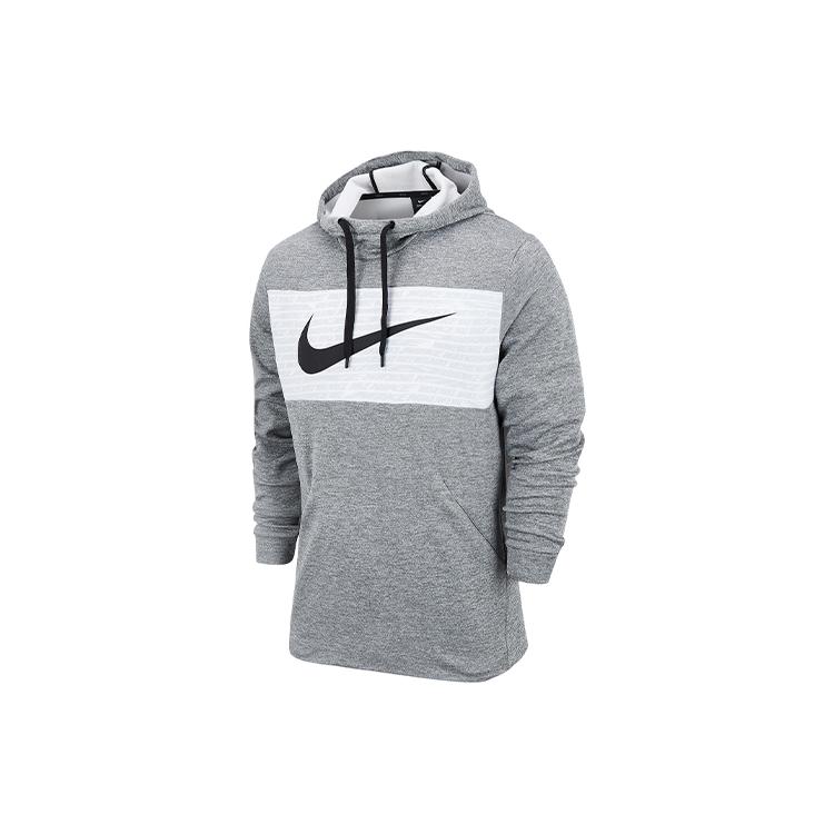 Толстовки Nike Мужские Серые С капюшоном Умеренные Другие CZ4344-063 XXL