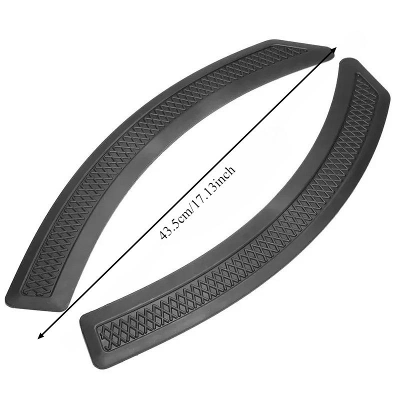 1 paire de bandes anti-collision pour passage de roue de voiture bandes anti-rayures bandes anti-rayures élargies produits de modification universels bandes adhésives décoratives