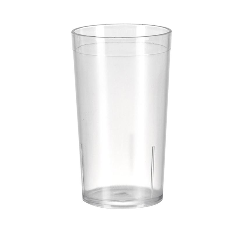 Set of 10 Plastic Tumblers Set Water Cups Stackable Designs Everyday Use Water Glasses PVC Texture for Daily Party Use