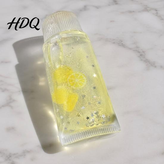 Relaxation Squeeze Toy Clear Glitter Toothpaste Tube Toy Stress Relief Fruit Hand