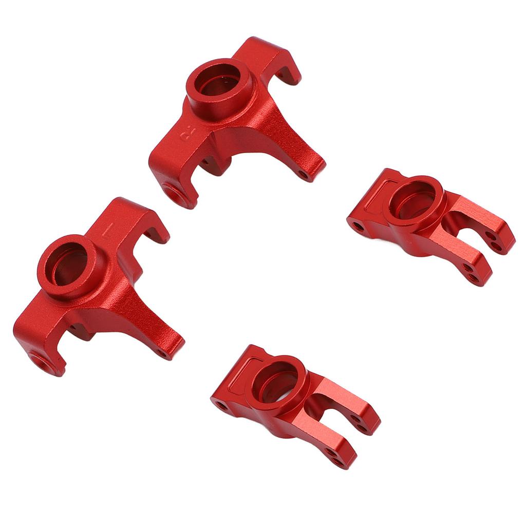 Front Steering Block Rear Hub Carrier Upgrade Parts for Hyper Go 114 14209 14210 Aluminum Alloy