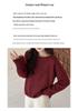 Korean High-End Beaded Knit Pullover for Women - Autumn/Winter Slimming Loose Sweater