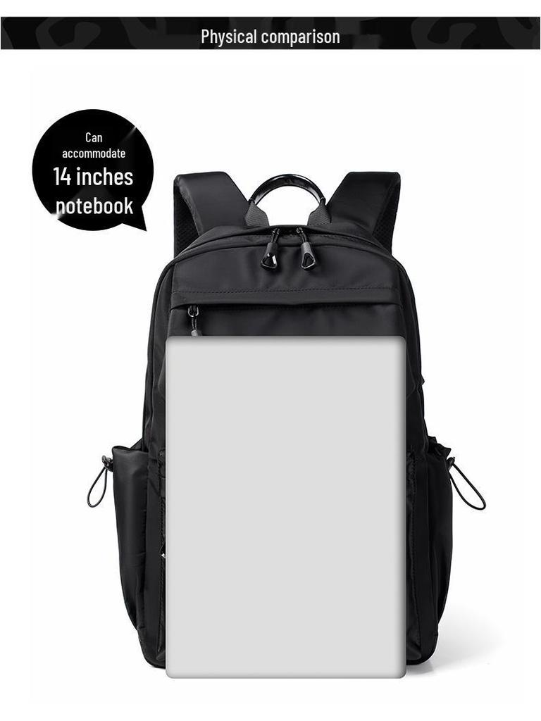 Plecak męski Tongchao dla studentów: Duża pojemność, Idealny do szkoły średniej, na studia, w podróż i do wypoczynku.