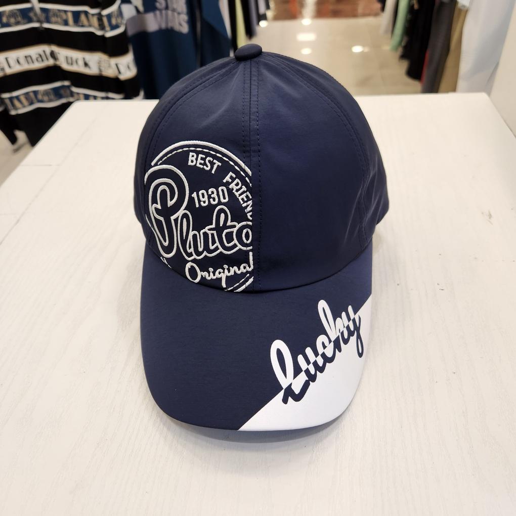 Men's 6-panel Brim Hat with Golf Logo Embroidery and Brim Print