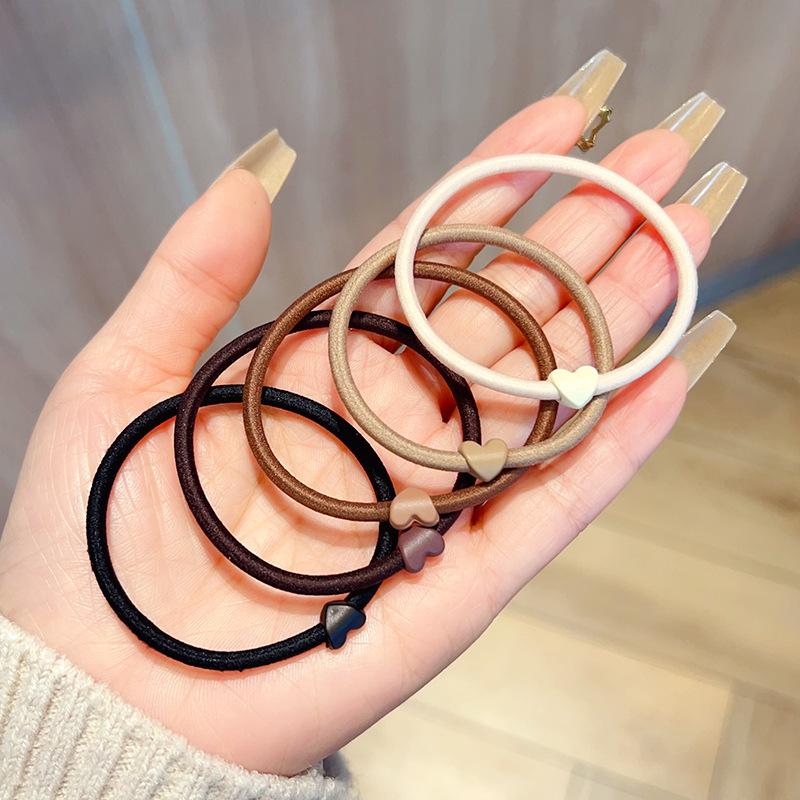 

Эластичная резинка для волос цвета кофе с молоком: Прочный, высококачественный хвост и повязка на голову для женщин