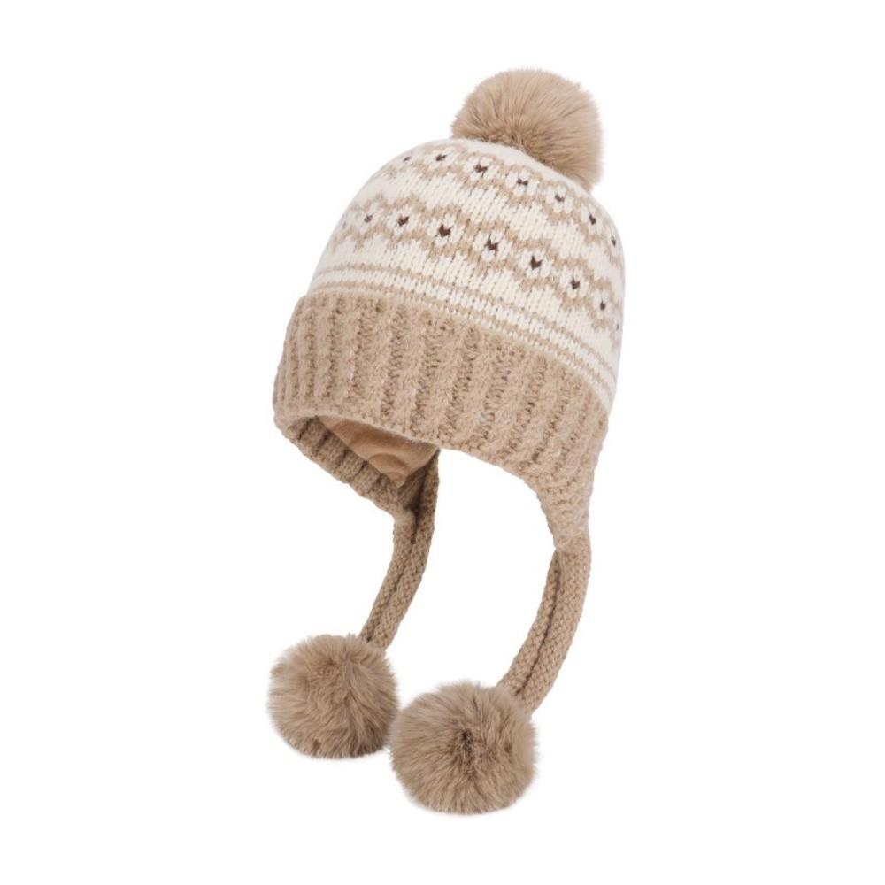 Cold Protection Ear Protection Hat Windproof Warm Hat Casual Pullover Cap Outdoor Sports