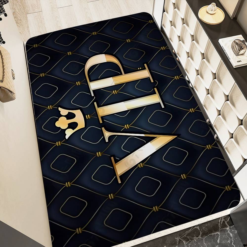 Laser VIP Room Mats Anti-slip Absorb Water Long Strip Cushion Bedroon Mat Household Carpets