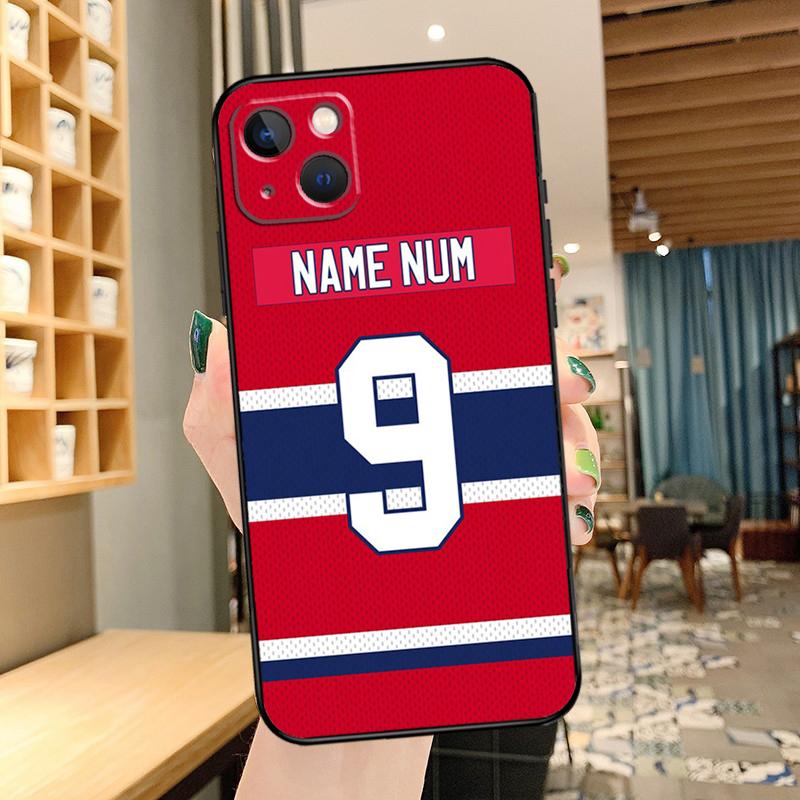 Ice Hockey Personalised Phone Case For iPhone 14 Pro Max 17 Air 16 15 11 12 13 Pro Max mini 15 16 Plus 16e Cover