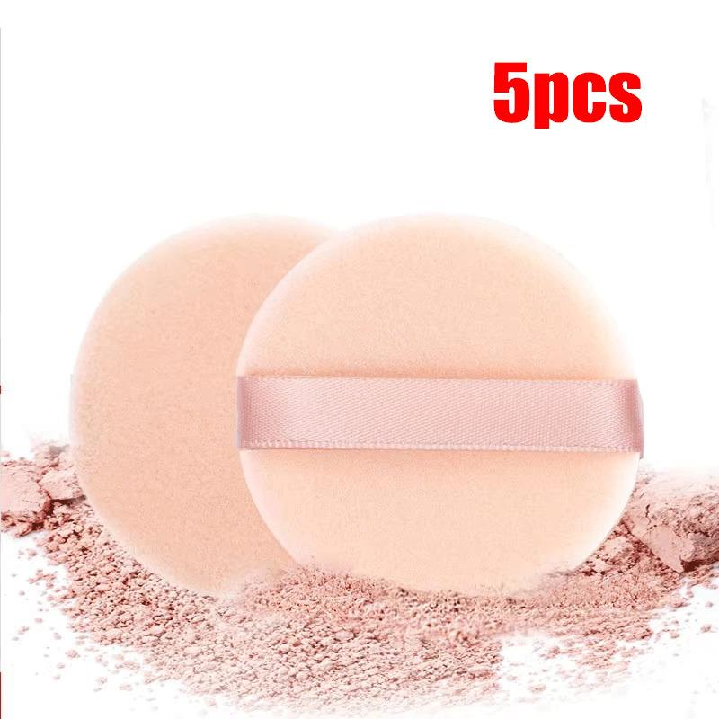 5-40pcs Professional Round Shape Facial Face Body Powder Foundation Puff Portable Soft Cosmetic Puff Makeup Foundation SpongeLot