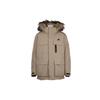 Warm Long Down Jacket Asia Sizing 'Brown' Men's NPA46021-BEI