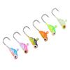6Pcs Ice Fishing Jigs Fishing Lures Mini Jig Head Baits Carbon Steel for Winter Outdoor004