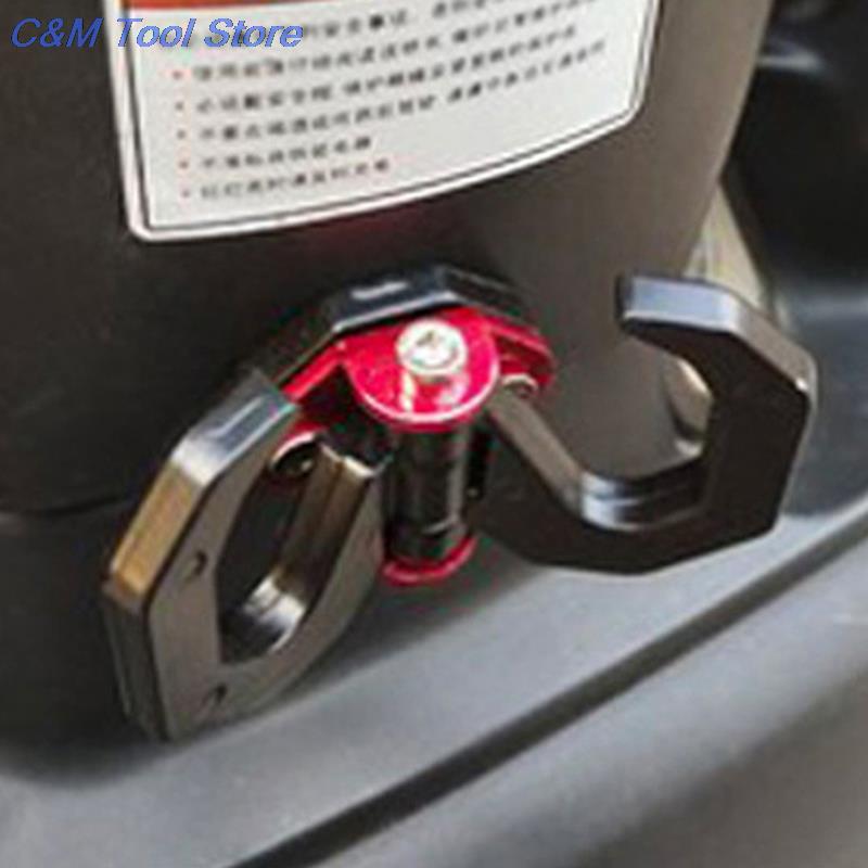 New Aluminum Alloy Motorcycle Luggage Helmet Holder Hook Mount Motorbike Scooter Helmet Holder Bag Hook Hanger With Screw