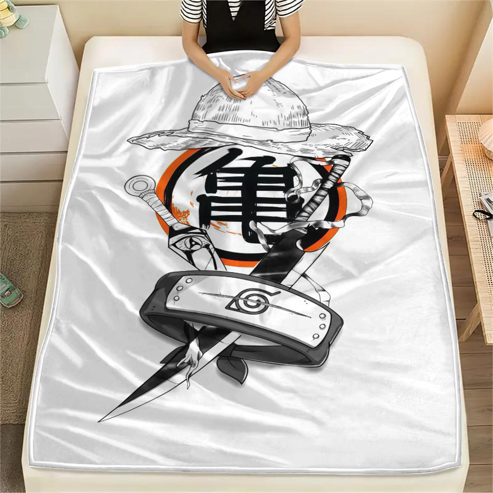 Dragon Ball Shenron Flannel Blanket Lovely Print Fit For Bedroom Chair Sofa Bed Travel Picnic -HE16