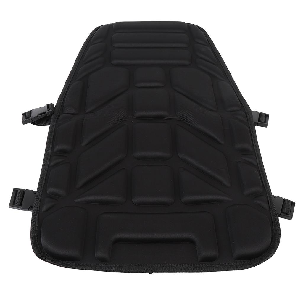 ATV Seat Cover Padded Breathable Shock Absorbing Antislip Motorcycle Seat Pad Protector for Most Snowmobile Black