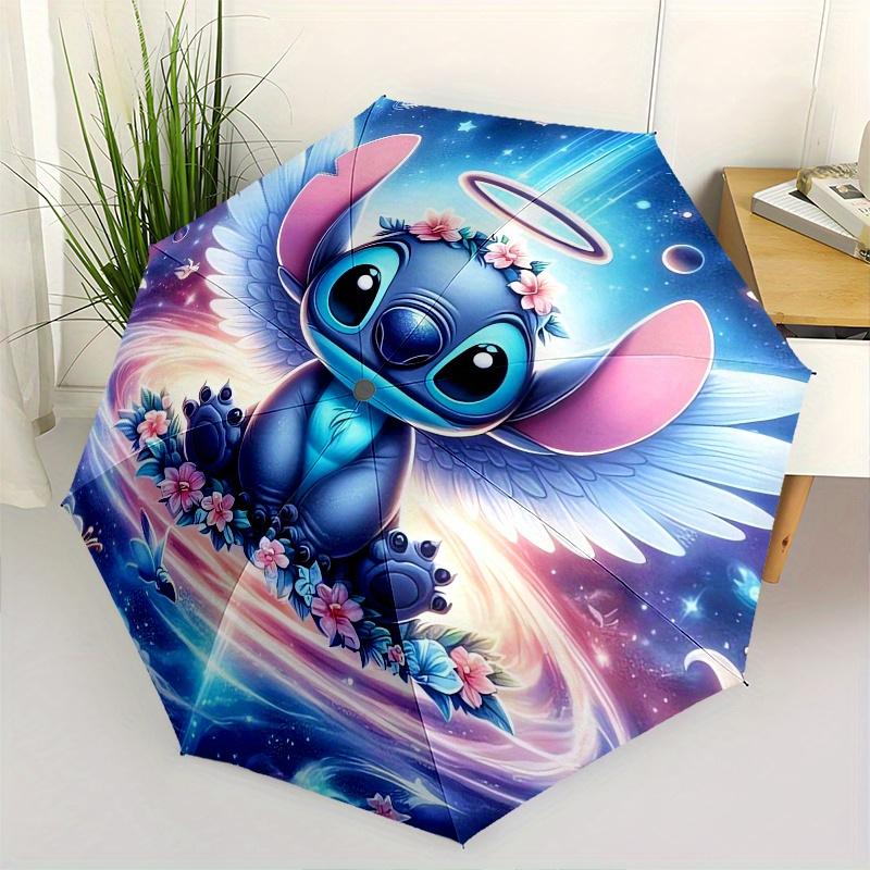 

Angel Stitch,Cosmic Wings Automatic folding umbrella, 8 ribs portable foldable design, best choice for business and going out, birthday, Hal