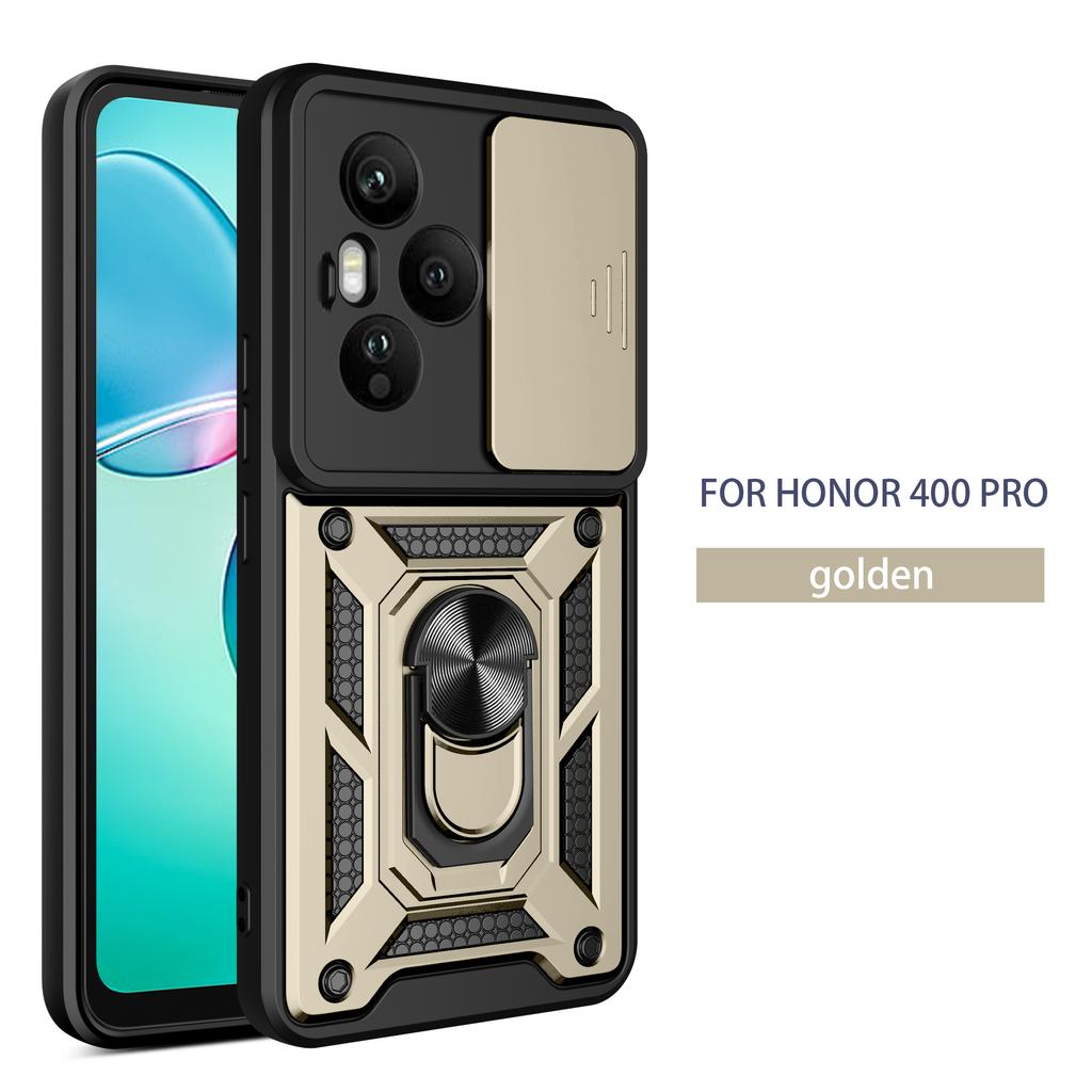 For Honor 400 Armored Protective Shell With Magnetic Ring For Honor 400 Lite 400 Pro Phone Case With Camera Protection