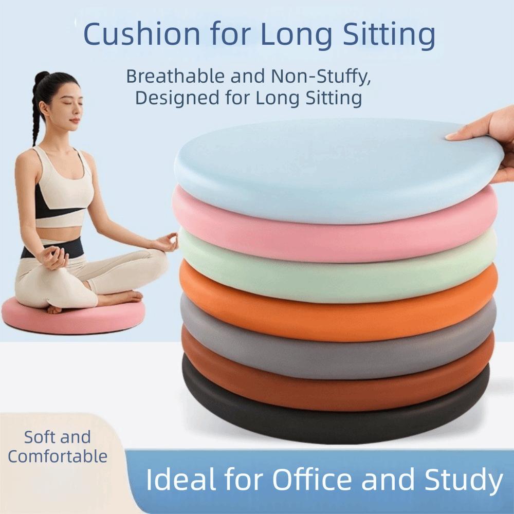 Breathable Round Sponge Cushion Cooling Slow Rebound Cushion Butt Cushion Stool Cushion Car