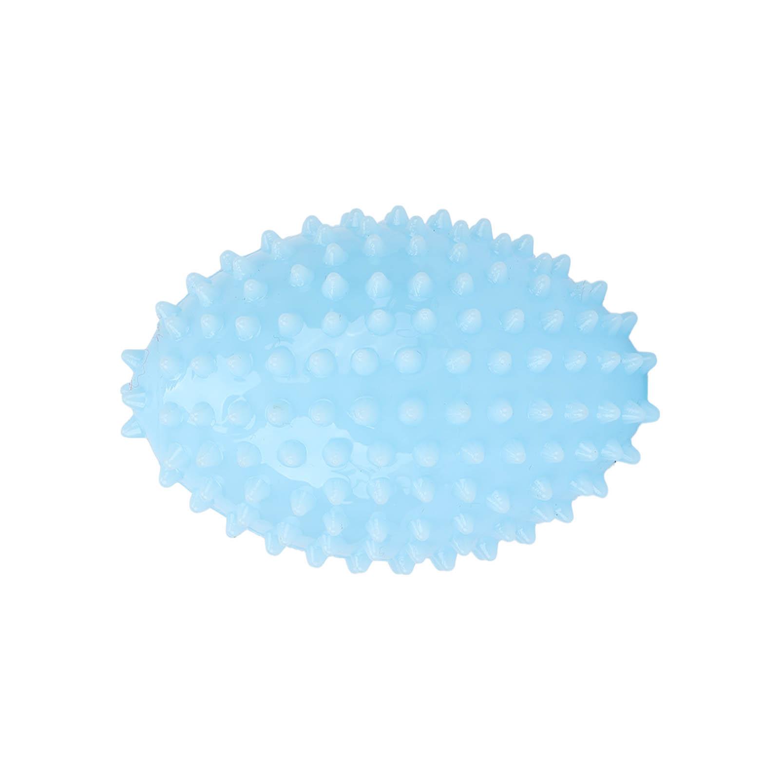 

Мяч для упражнений с захватом руки, массаж акупунктурных точек ладони, сжимающий мяч для реабилитации рук синий