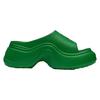 Li Ning Project* Comfortable EVA Skeleton Quiet Slide Slippers Women's Green AGAT016-4