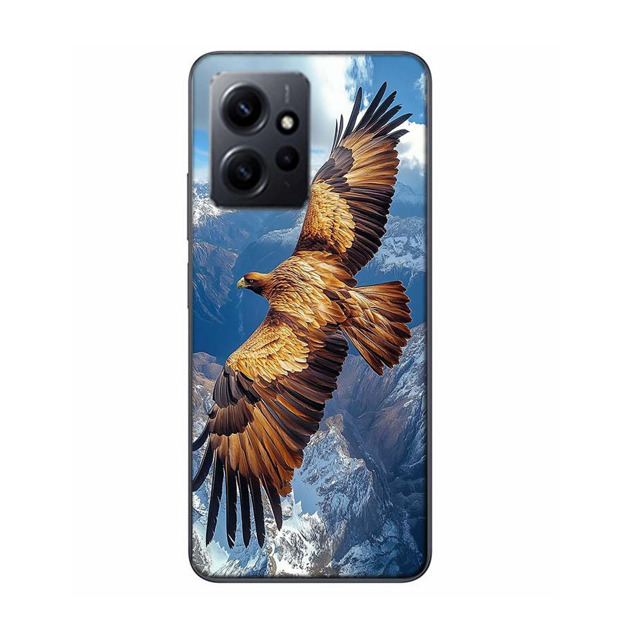 Soaring Eagle Hunting Phone Case For Redmi Note 14 15 Pro 5G 13 12 Pro Plus 11 11T 11E 11S 10 Pro 10S 9 9S Cover Cell Clear TPU