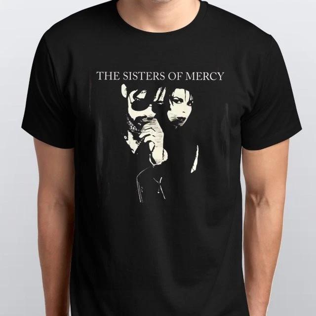 The Sisters Of Mercy Rock TSHIRT S M L XL 2XL 3 4 XL colours Black