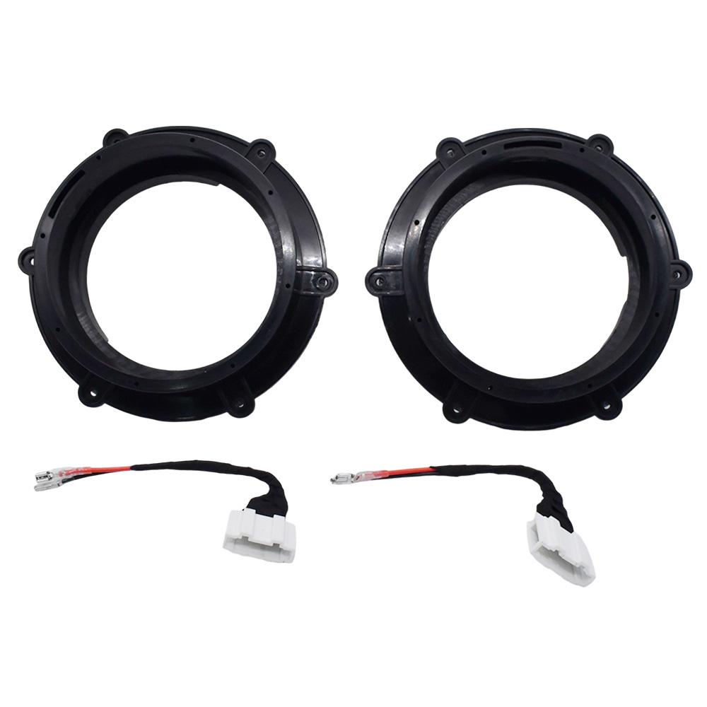 1 Paar Auto-Lautsprecheradapter für Volkswagen Magotan Sagitar Tiguan Skoda Octavia Audiohalterung 6,5 8 Zoll Speziell mit verlustfreiem Stecker