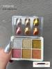 6-Color Iridescent Aurora Nail Art Magic Mirror Powder – Super Bright, Fine Glitter, No Flying Powder