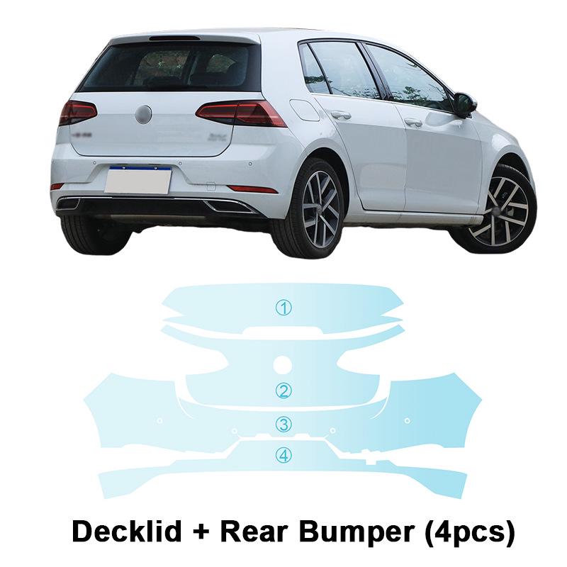 Volkswagen Golf R TPU Invisible Scratch-Resistant Brightening Film