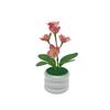 Jasmine Flower Potted Plant Artificial Decor For Home Outdoor Garden Scene