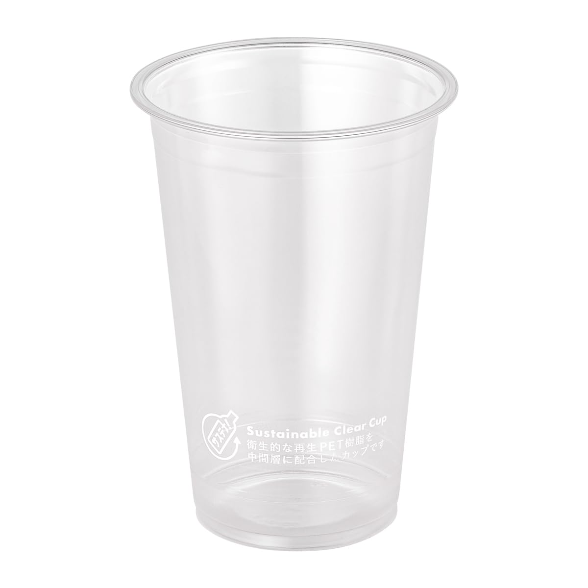 

92 caliber Sunnap Sustainer Clear Cup Single 510ml 17oz 50pcs Made in Japan Takeout Iced Coffee Clear Cup Plastic Cup Commercial Takeout Plastic [Cafe