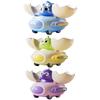 Toddler Toy Car Dinosaur Shape Friction Toy Transforming Car for Vehicle Exciting Cartoon Dinosaur Model for Toddlers