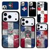 Capa Case for iPhone 17 Air 16 Pro Max 15 Plus 11 13 Mini 14 12 Back Phone Cover Dominican Republic Coat Of Arms