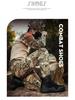 Men's Mid-Calf Tactical Combat Boots for Outdoor Hiking and Mountaineering - Anti-Kick Protection