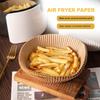 100PCS Fryer Pad Paper Food Baking Paper High Temperature Resistant Fryer
