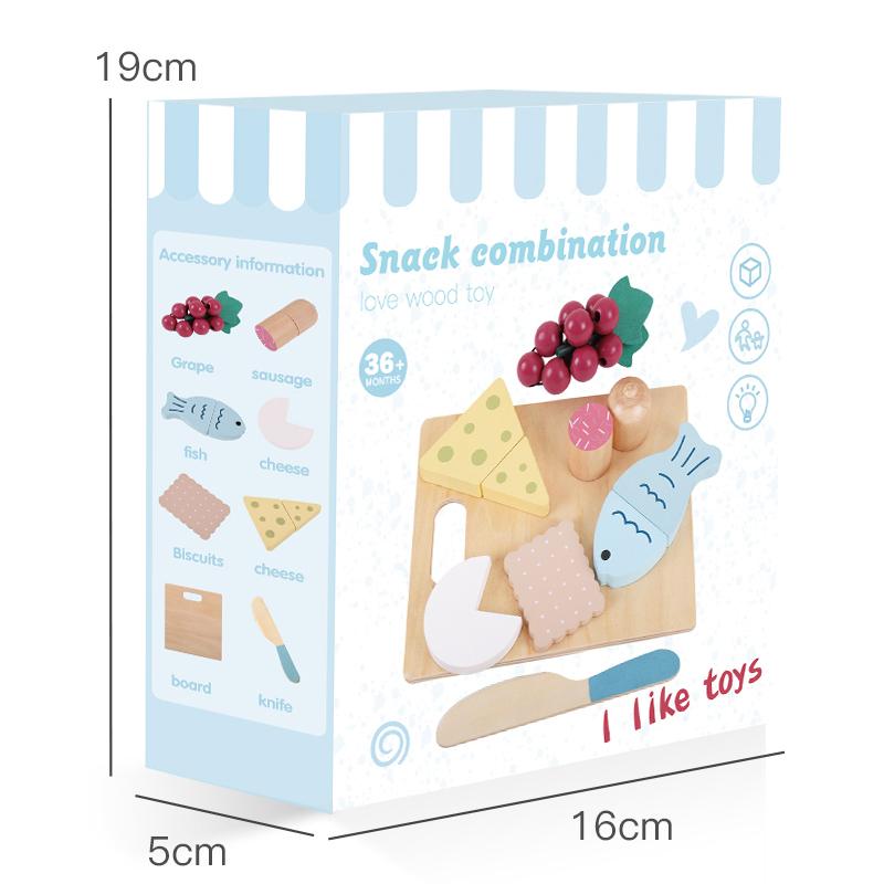 Küche Kinder Mädchen Spielzeug Holz Nachmittagstee Tassen Set Rollenspiel Simuliertes Kochen Essen Interaktives Montessori Lernspiel
