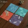 New Double-sided Tea Towel High-end Tea Cloth Absorbent Towel Tea Tablecloth Rag Pad Napkins