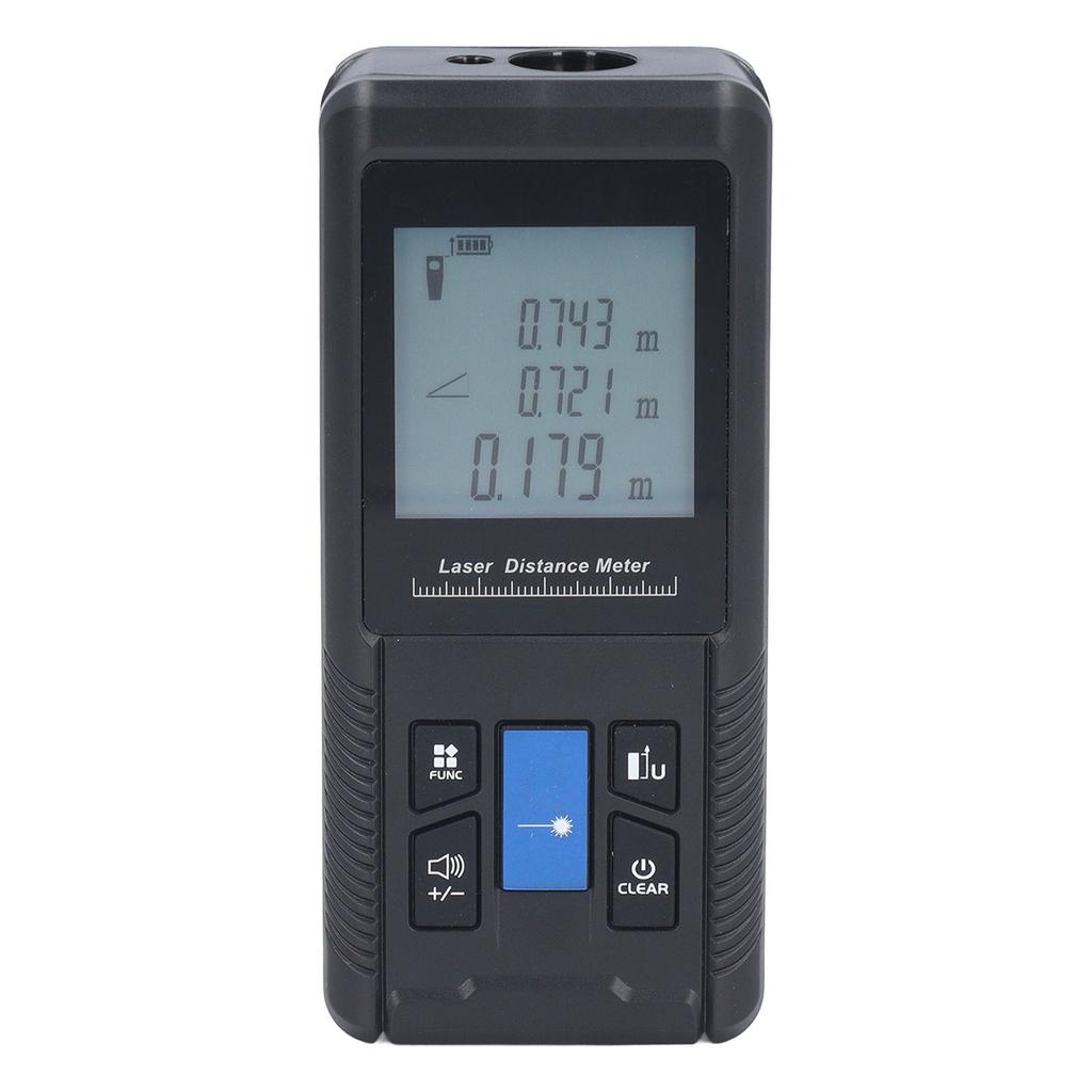 Distance Measure Large Backlit Display Meter 70M Portable Handle Range Finder Measurement Tool Devic