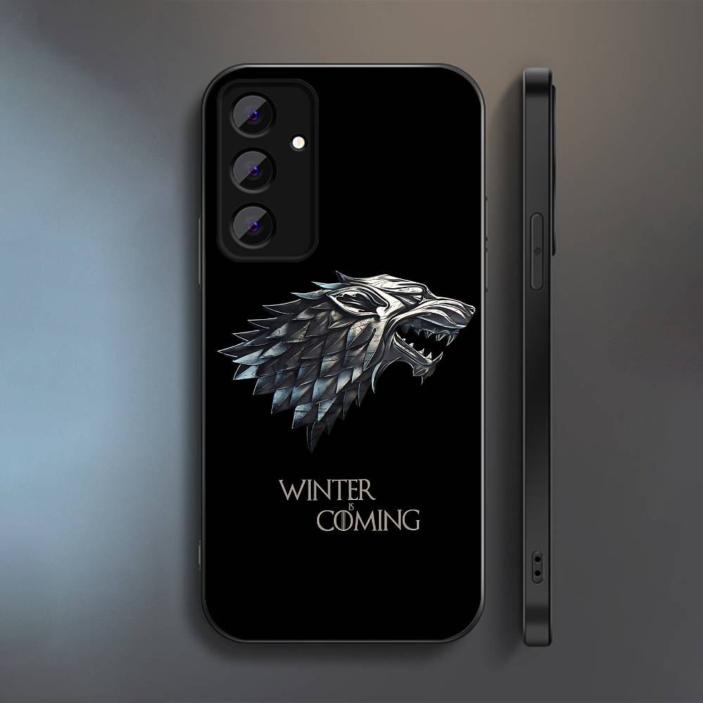 W-Winter Is C-Coming Phone Case For Samsung S22,S24,S20,S25,S23,S30,S26,Ultra,Plus,5G ,Fe,Lite Tpu Cover