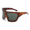 Cycling Popular Large Frame Fashion Y2K Women's Sun Glasses 2024 Punk Unique Sports Sunglasses Men's UV400 Goggles Mirror